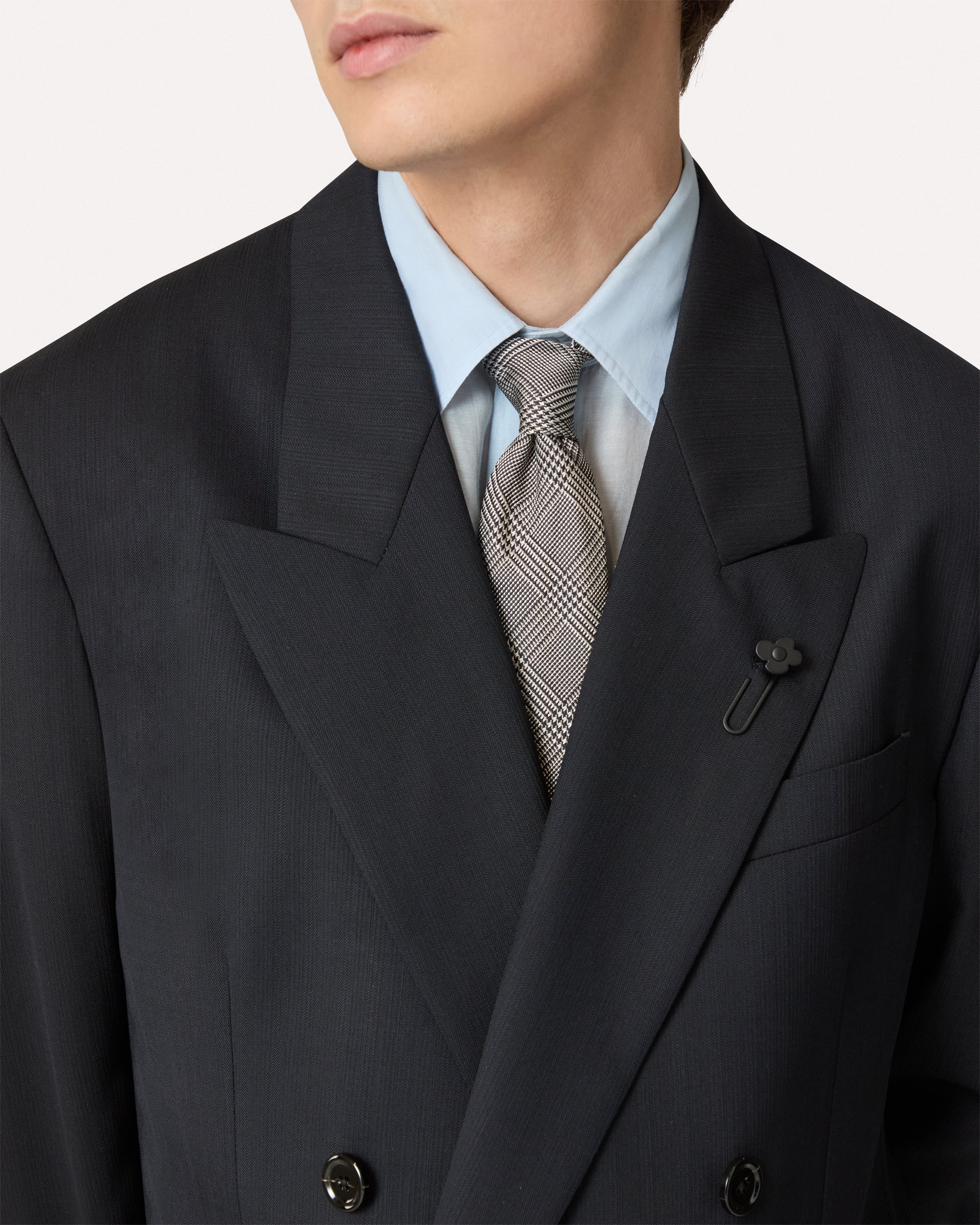 Costume croisé bleu BLUE Lardini 4