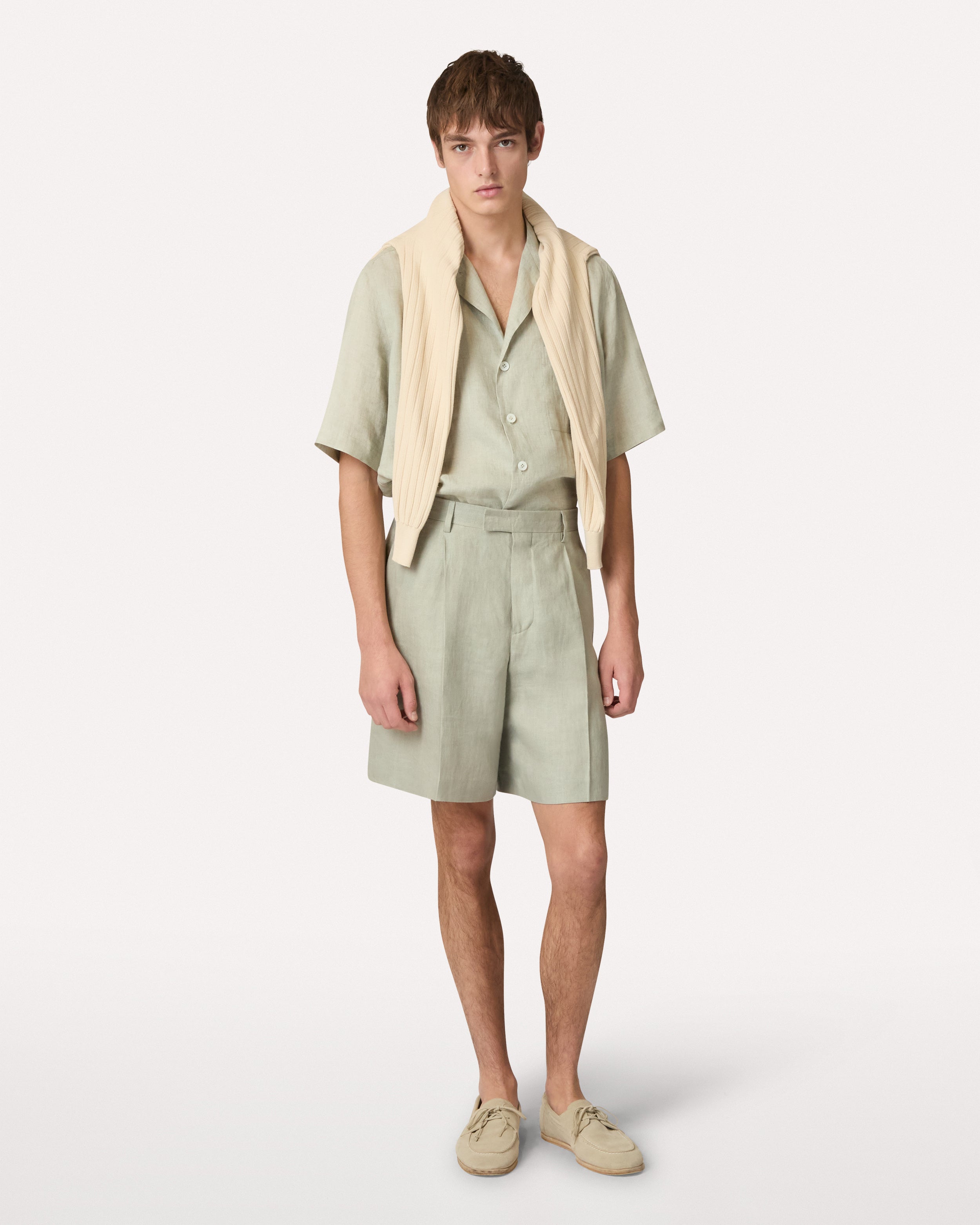 Cream knit crewneck CREAM Lardini 2