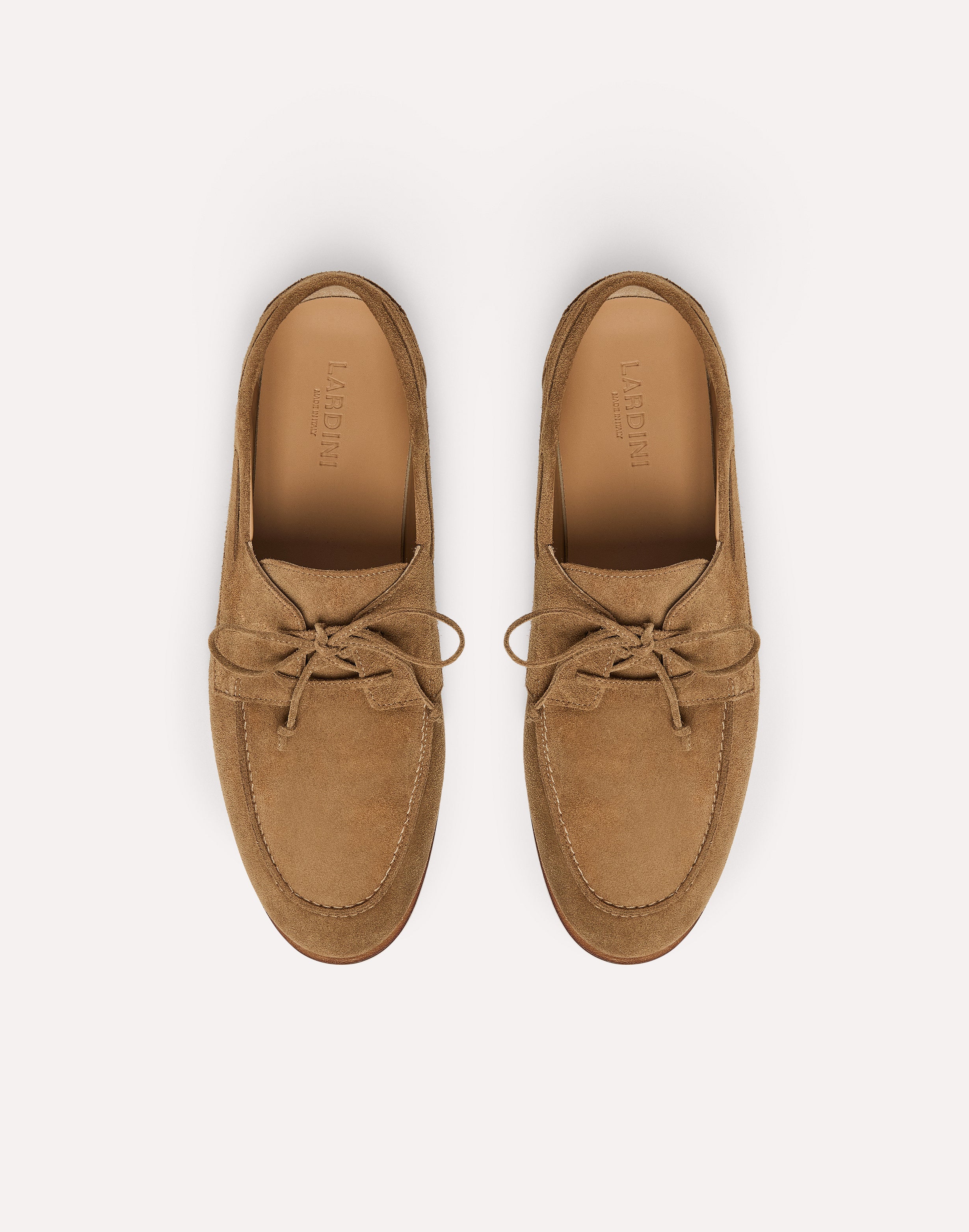 Chaussure bateau marron BROWN Lardini 3