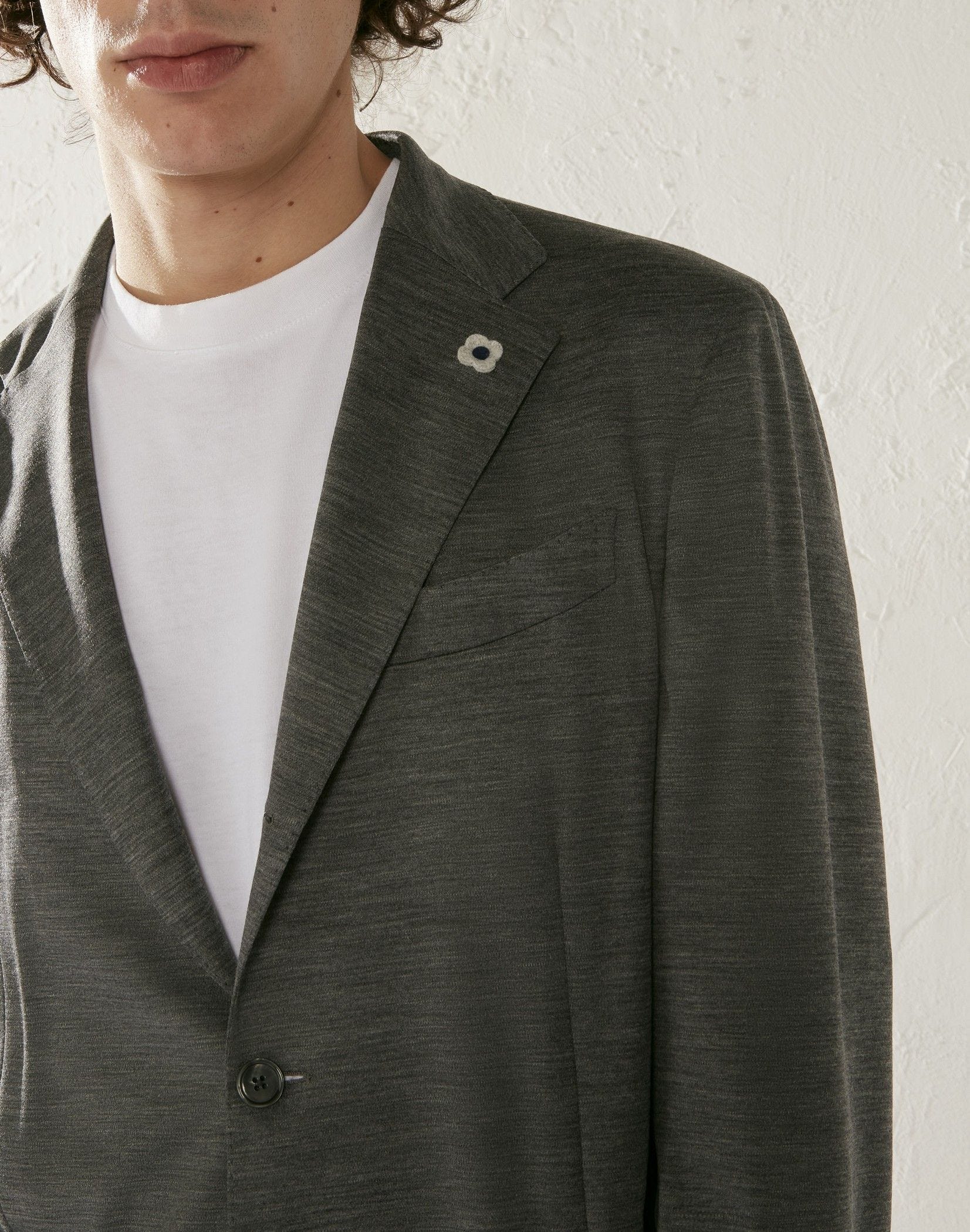 Grey jersey jacket - Easy Wear