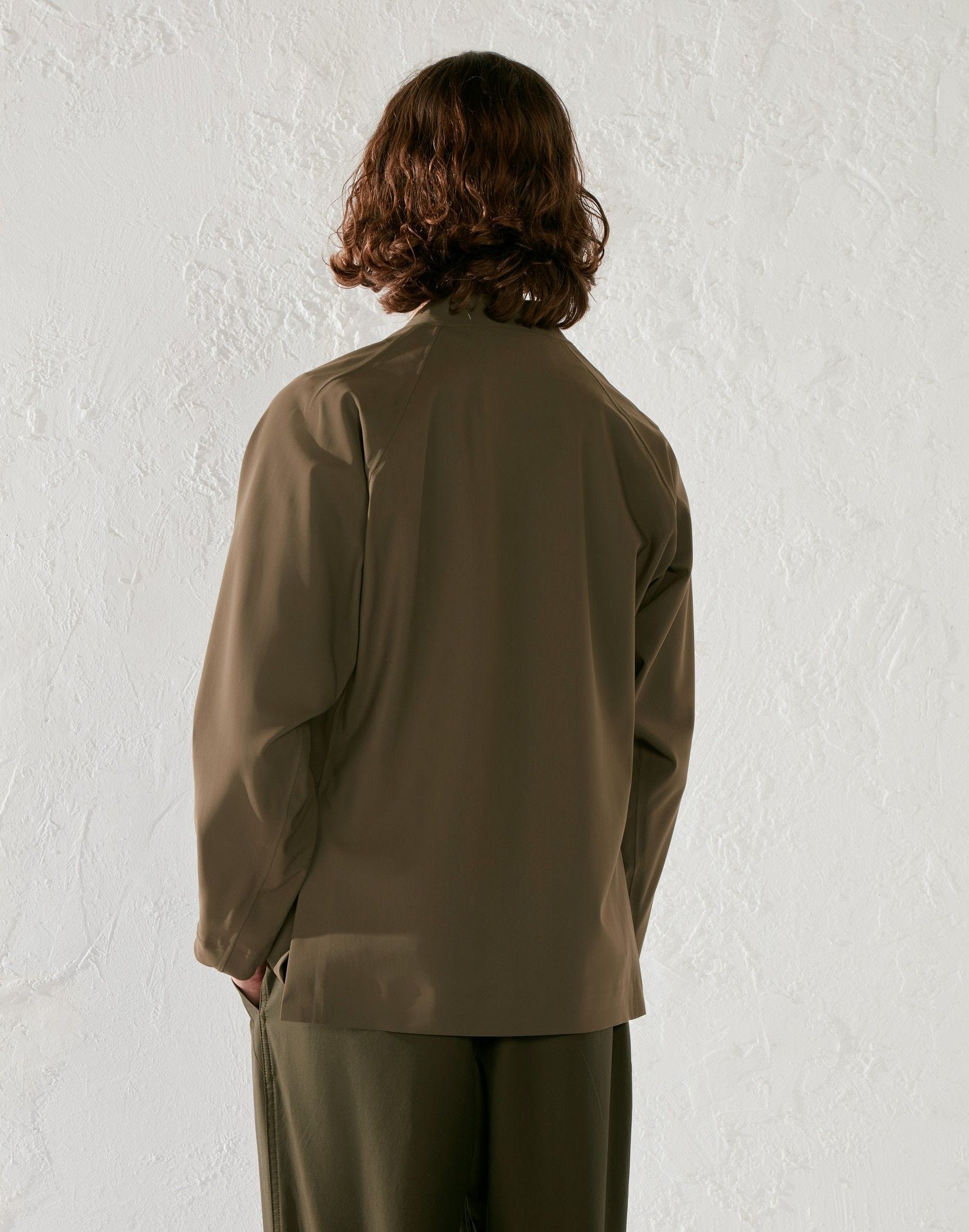 Technical fabric single-breasted jacket - Lardini by Yosuke Aizawa