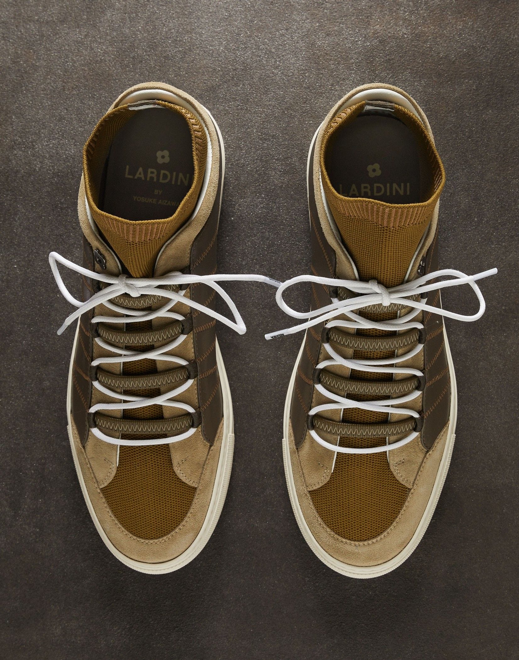 Leather slip-on sneaker - Lardini by Yosuke Aizawa