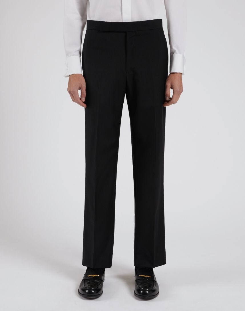 Schwarze Event-Hose