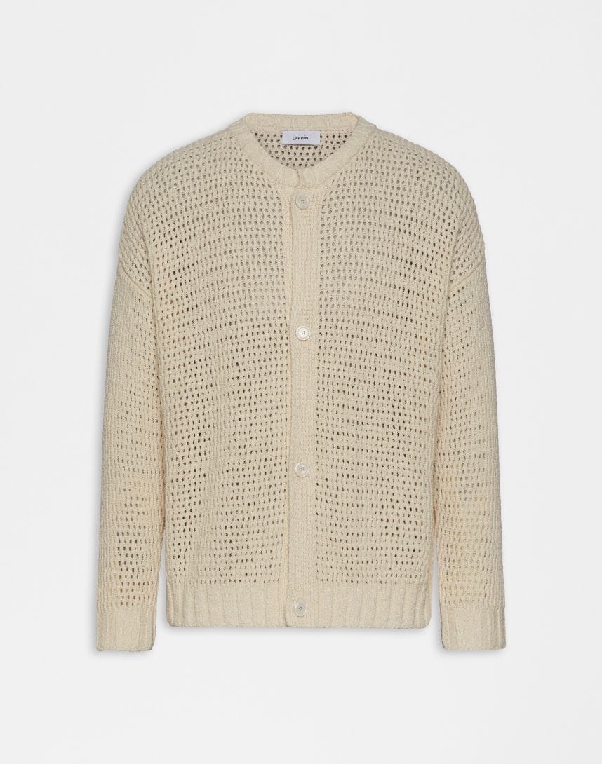 Crewneck Cardigan