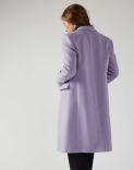 Lilac coat in a cashmere blend  7