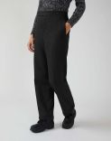 Classic grey trousers in Milanese warp knit viscose  5