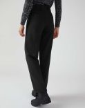 Classic grey trousers in Milanese warp knit viscose  7
