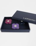 Flower box a 3 boutonnières con fiore Lardini 1