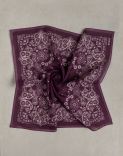 Printed linen and cotton scarf 2