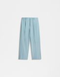 Light blue comfort trousers 1