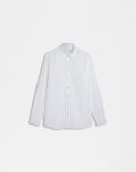 Camicia bianca in popeline di cotone 1