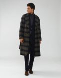 Double-breasted coat in Mowear fabric - Retrò 4