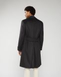 Double-breasted Ulster coat in pure recycled cashmere  3