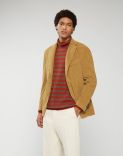 Jacket in camel-brown corduroy - Supersoft 1