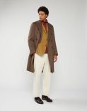 Jacket in camel-brown corduroy - Supersoft 2