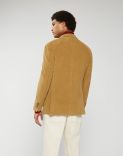 Jacket in camel-brown corduroy - Supersoft 3