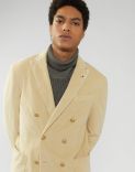 Suit in cream-coloured stretch corduroy - Supersoft 2