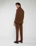 Suit in camel-brown corduroy - Supersoft  2