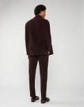 Suit in purple corduroy - Supersoft  2