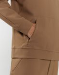 Camel-brown sweatshirt in hi-tech jersey - Easy Wear 4