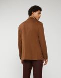 Jacket in hazelnut-brown cashmere - Special Line 2
