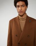 Jacket in hazelnut-brown cashmere - Special Line 1