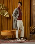 Cream-coloured workwear trousers - Denim 01 1