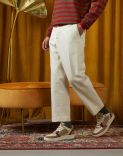 Cream-coloured workwear trousers - Denim 01 2