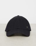 Blue baseball cap in Mowear fabric 1