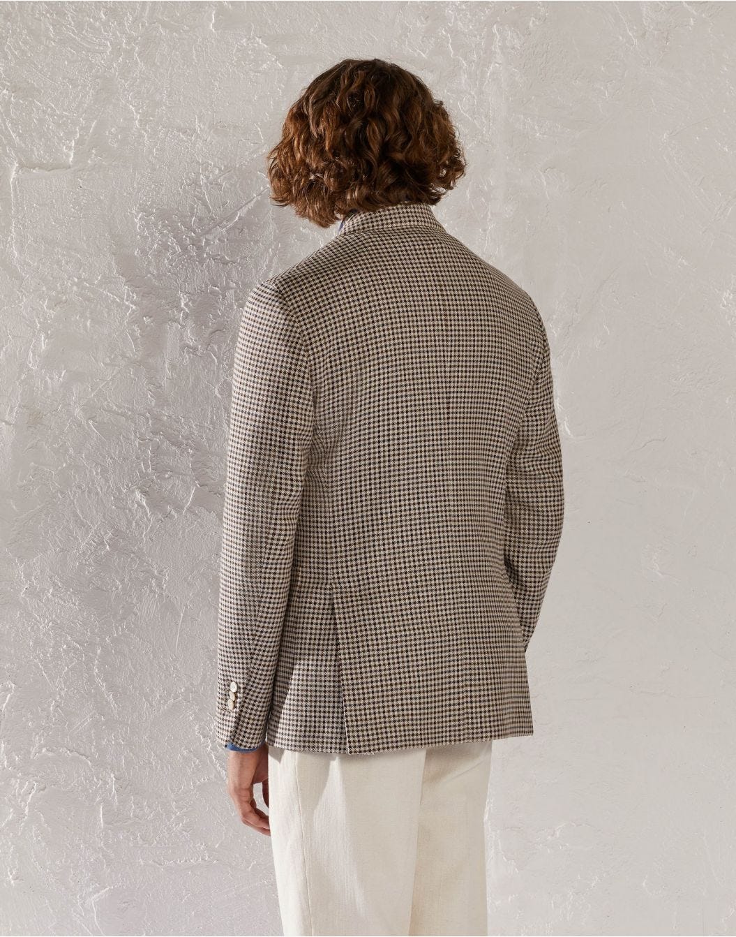 Wool and silk single-breasted jacket - Special Line