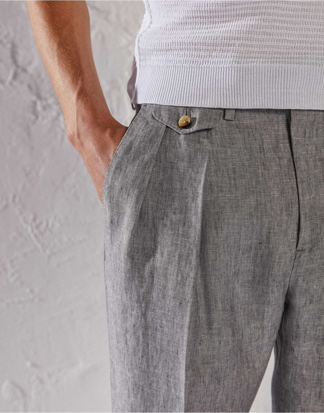 Grey trousers - Luigi Lardini capsule