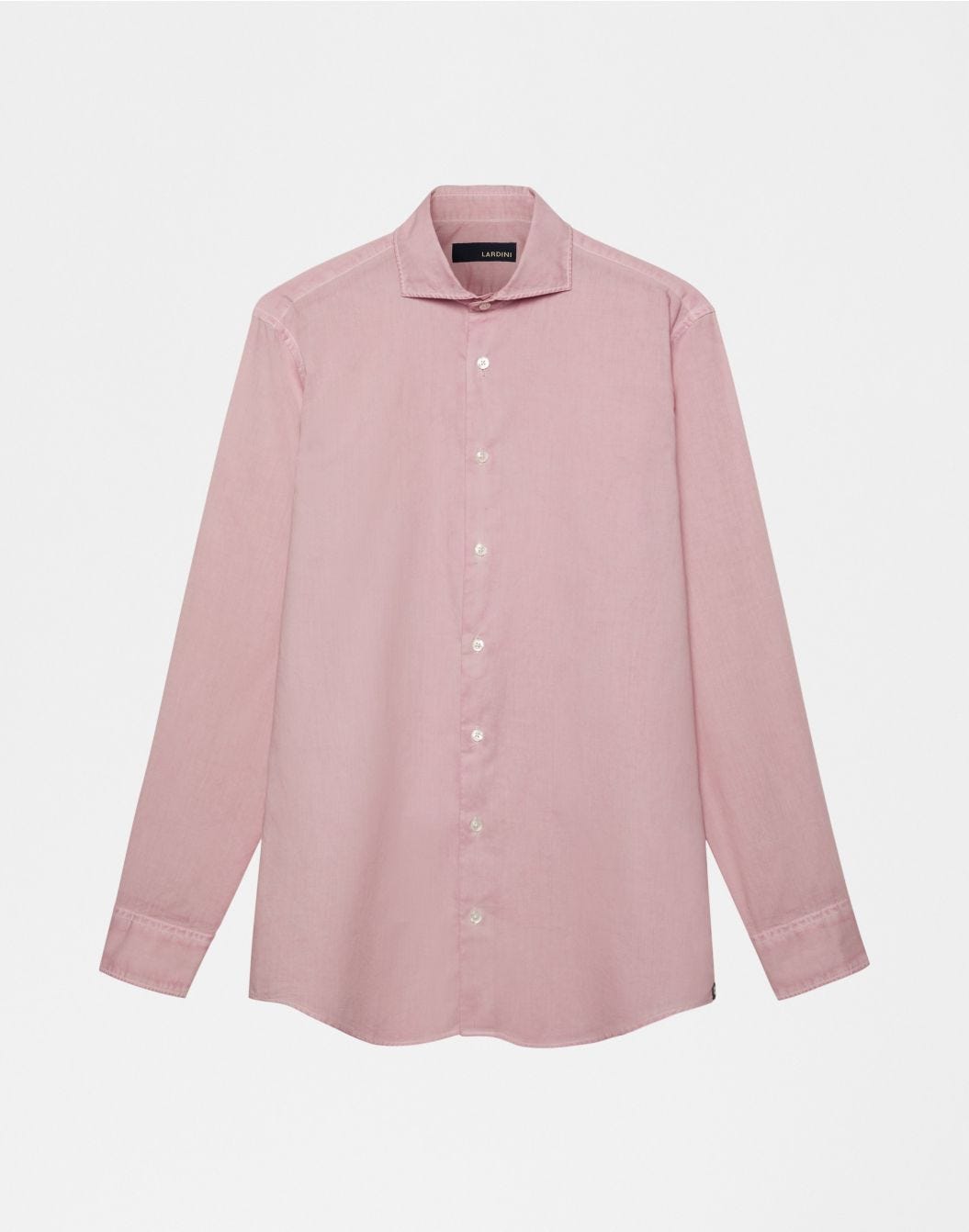 Pink spread collar shirt | Lardini
