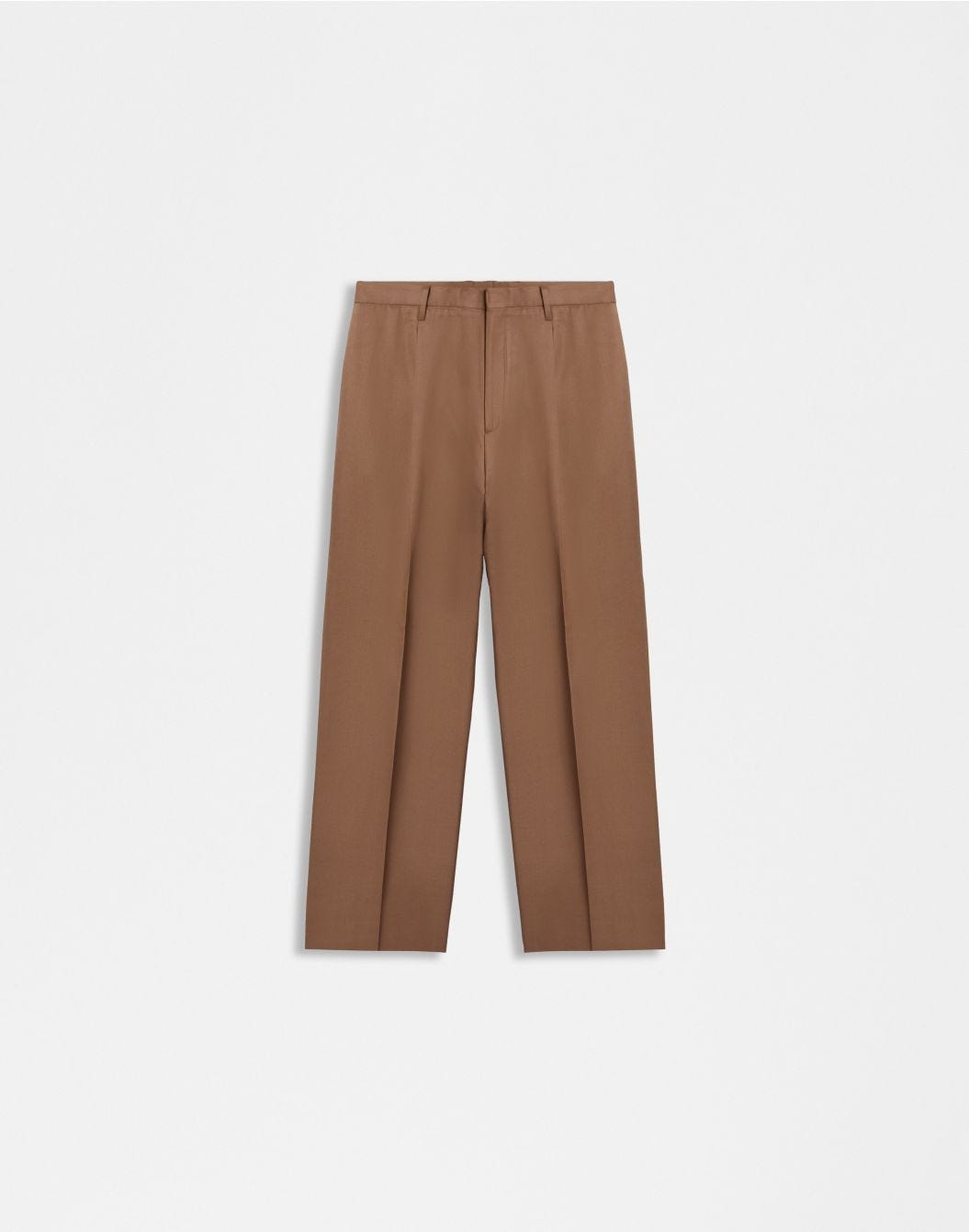 Hazelnut viscose Miami comfort trousers