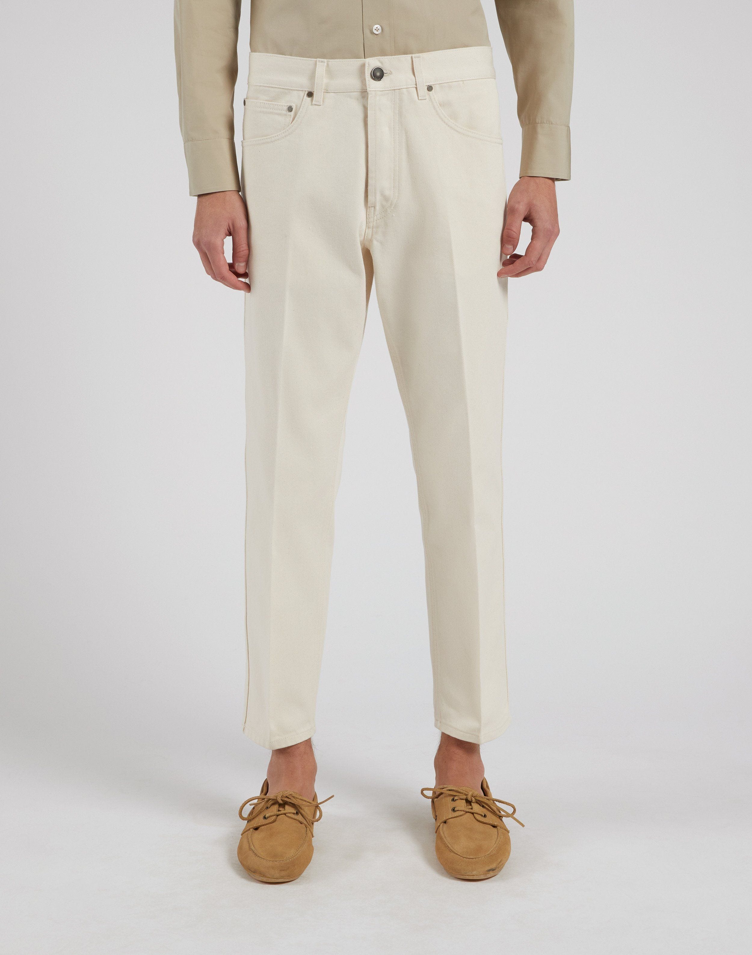 デニム・ジーパン Pence 5 Pockets Carrot Fit Jeans Pence 5 Pockets Carrot Fit Jeans - Light Blue | Garmentory