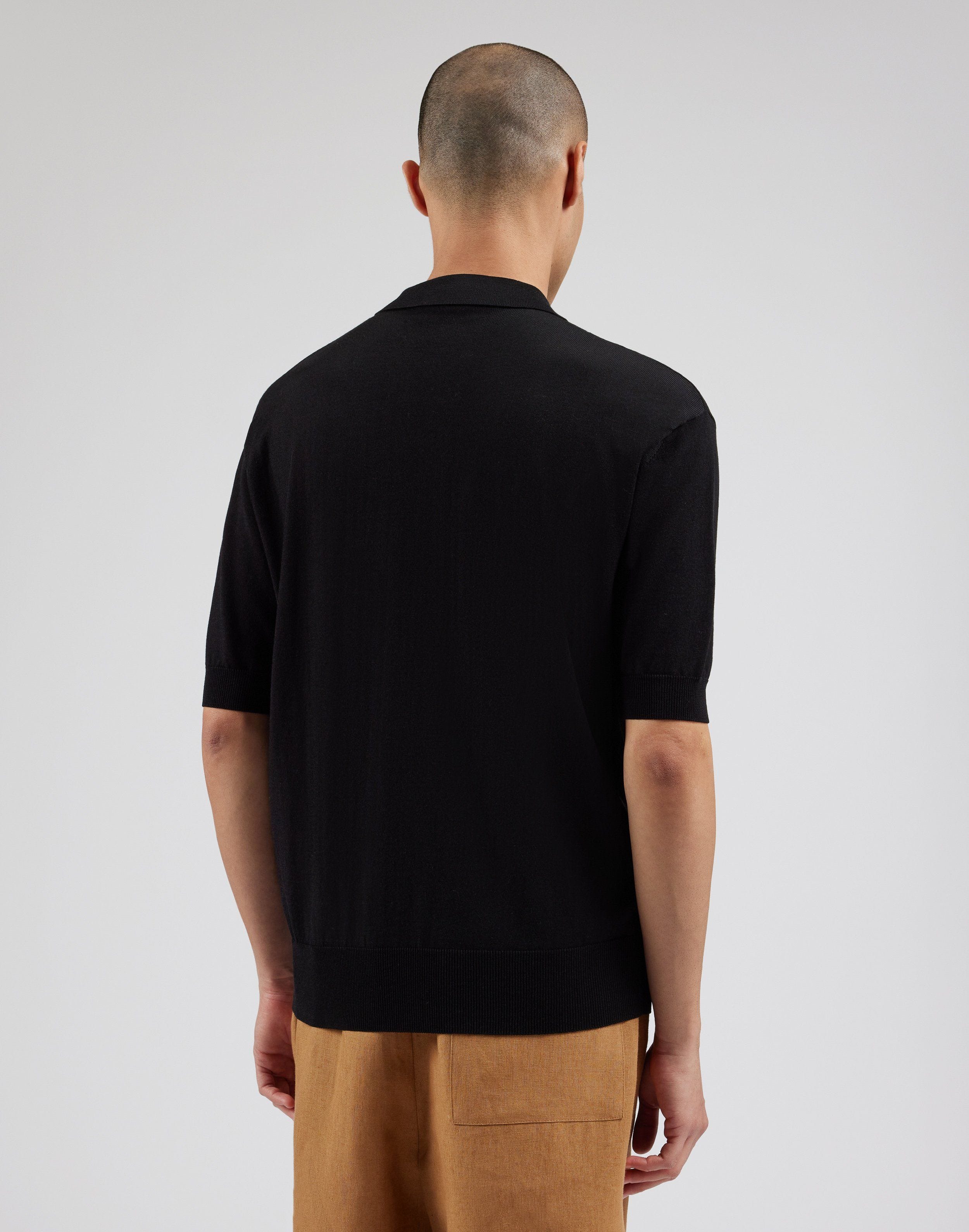 Tシャツ・カットソー LARDINI FW24 MAN POLO SHIRT (IVLPML54 IV63064 100BE) Lardini Man Polo Shirt - White - Men | IVLPML54IV63064100BE