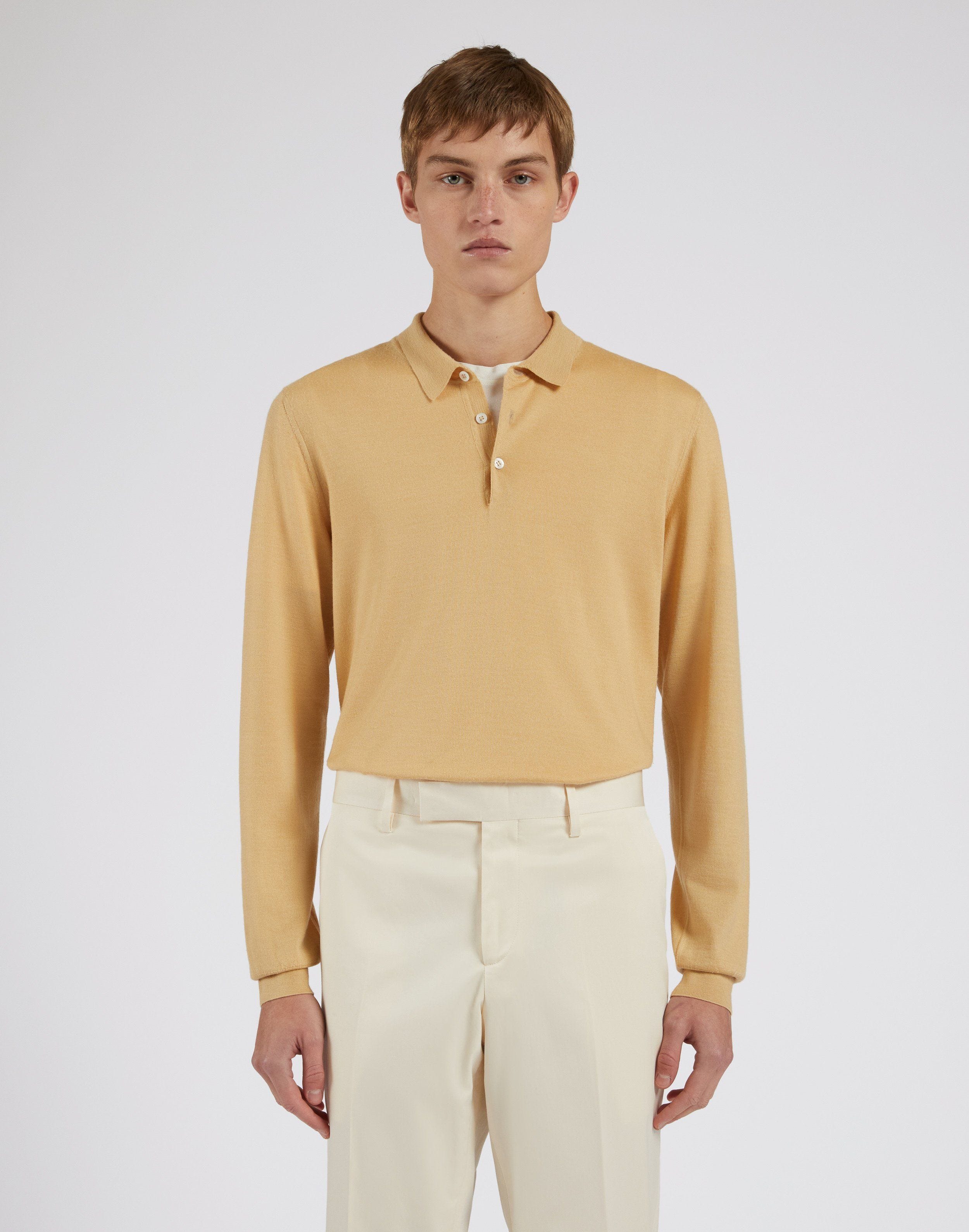 Long-Sleeve Polo Shirt