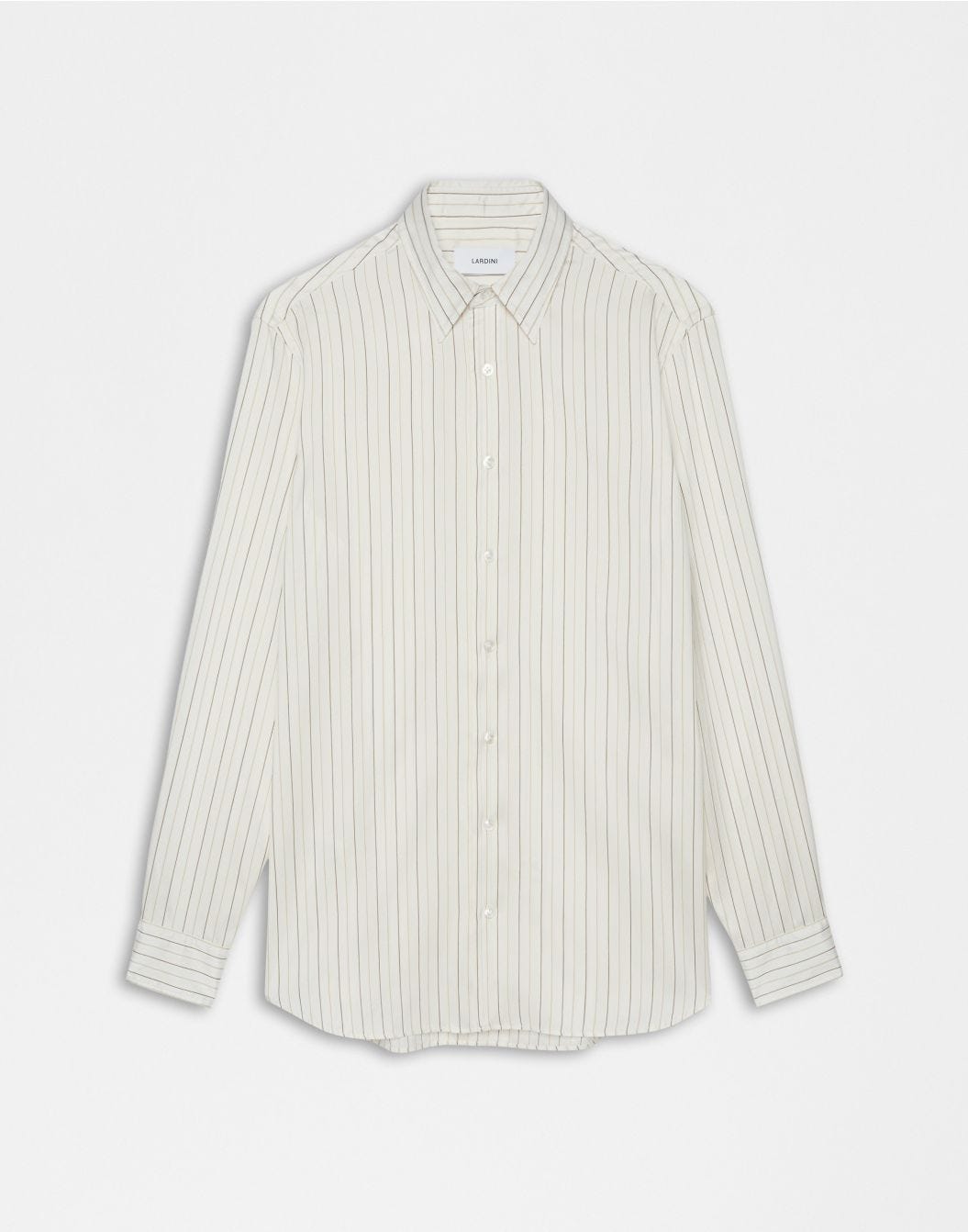 Striped Silk-Cotton Shirt