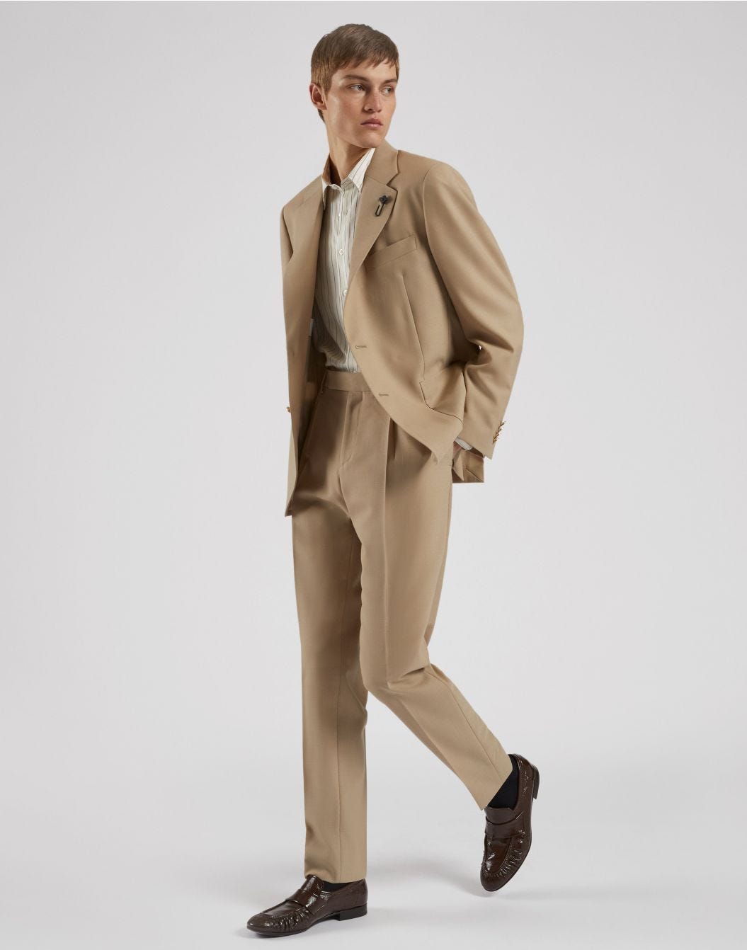 Striped Silk-Cotton Shirt