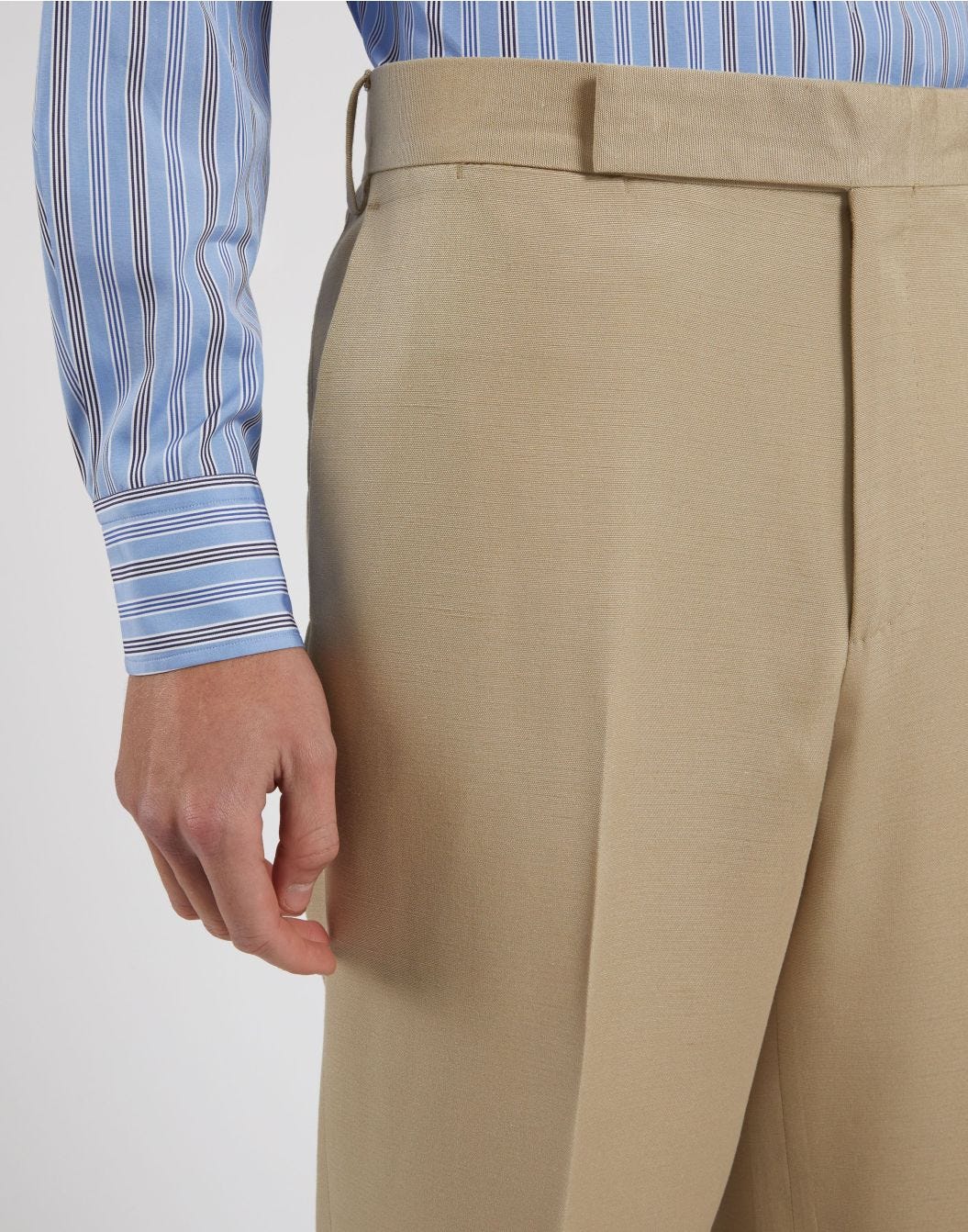 Pantalone elegante in viscosa e seta