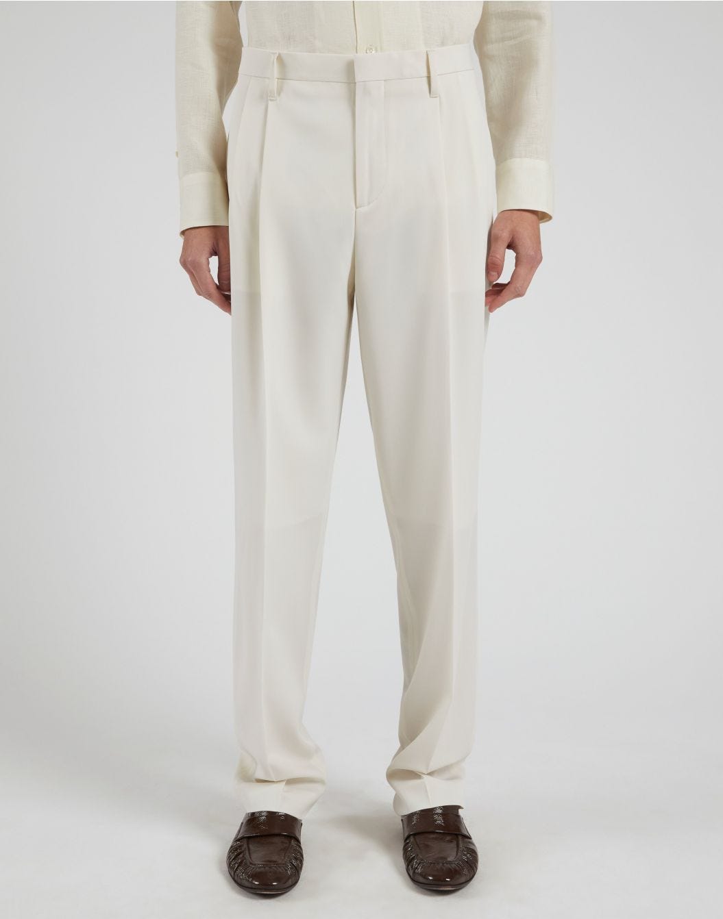 Crepe Gabardine Trousers