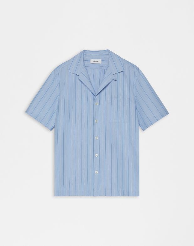 Camicia popeline in cotone dal fit comfort