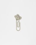 Silver lardini flower lapel accessory 2