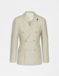 Double-Breasted Linen Blazer 1