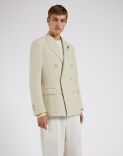 Double-Breasted Linen Blazer 2