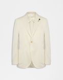 Giacca panna/beige monopetto 1