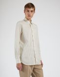 Striped Silk-Cotton Shirt 2